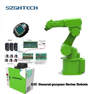GH stable and high quality 6 axis palletizing Industrial robot arm for loading and unloading support many Payload.