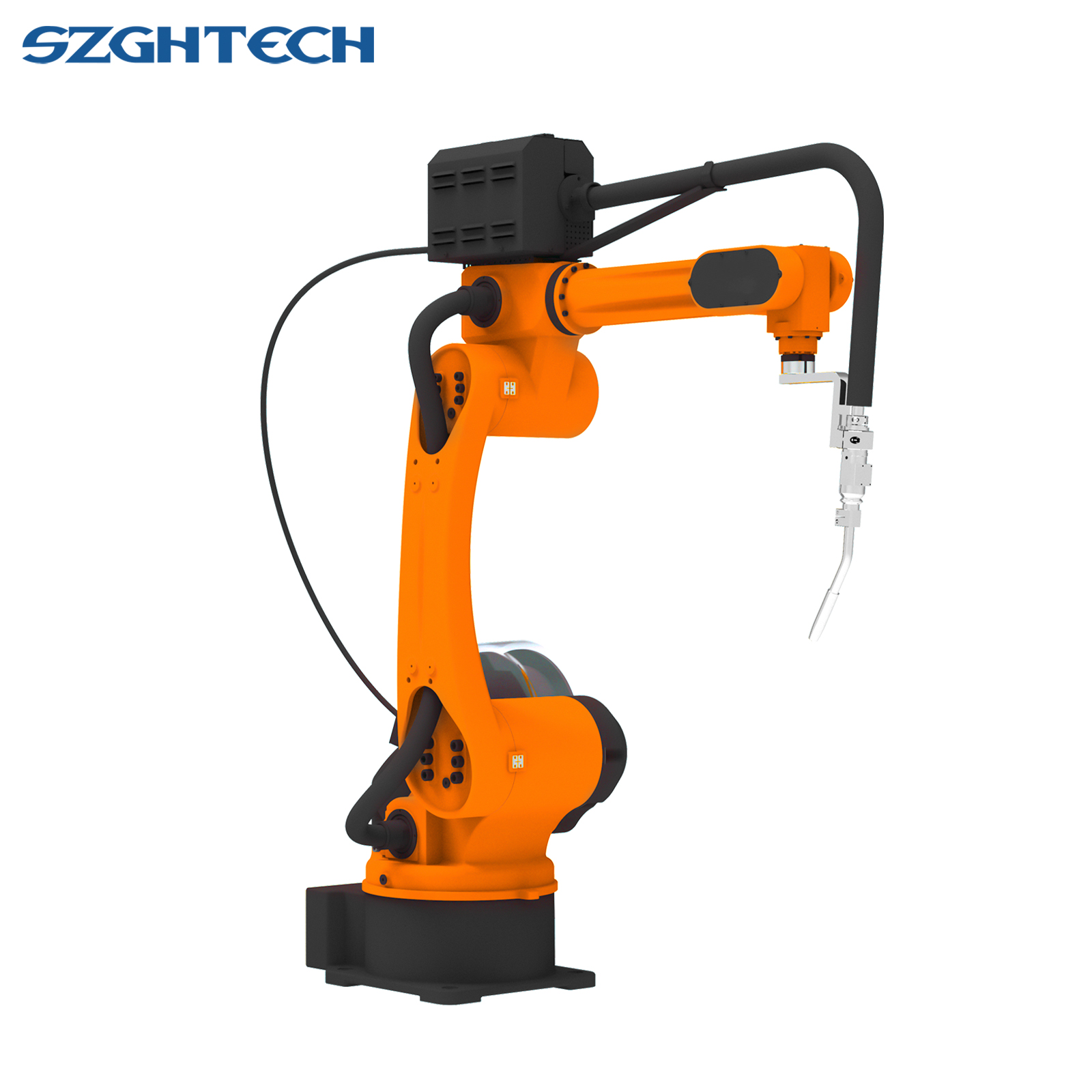 SZGH High-Precision welding Robot is specially designed for modern industrial automation applications that require efficiency, safety, and accuracy. General Robot built with state-of-the-art sensors and a lightweight, compact structure, this robot allows human-machine collaboration in shared workspaces with no safety fence required — significantly improving productivity while reducing operational risks and costs.