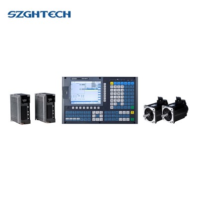 SZGH-880Tc New launch CNC Controller Kit Up to 16-axis control For Lathe, Routers, High precision: 17bits/23-bit absolute encoder support is 3 Axis(X Z) economic type Lathe CNC Controller , with 8.4 inches true color display(800x600) ,