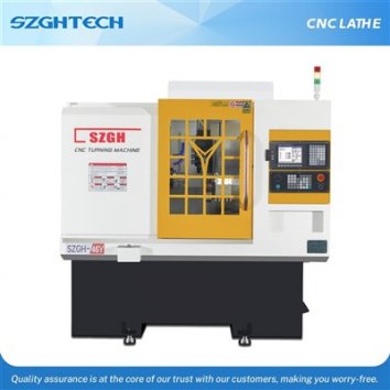 SZGH-46 Y-axis turning and milling machine tool is a high-performance CNC machine tool that integrates multiple processing technologies such as turning, milling, drilling, tapping, etc. The equipment is equipped with a high-power spindle motor, precision guide rails and screw design, which can meet the precision processing requirements of complex workpieces and is widely used in mold manufacturing, aerospace, automobile, machinery and other fields.